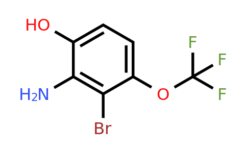 1805506-59-5 | 2-Bromo-6-hydroxy-3-(trifluoromethoxy)aniline