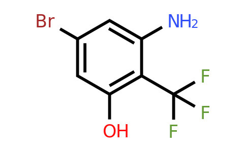 1805506-72-2 | 5-Bromo-3-hydroxy-2-(trifluoromethyl)aniline