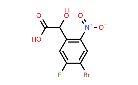 1805507-18-9 | 4-Bromo-5-fluoro-2-nitromandelic acid