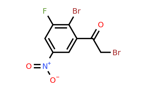 1805507-26-9 | 2'-Bromo-3'-fluoro-5'-nitrophenacyl bromide