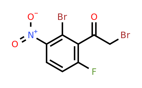 1805507-37-2 | 2'-Bromo-6'-fluoro-3'-nitrophenacyl bromide