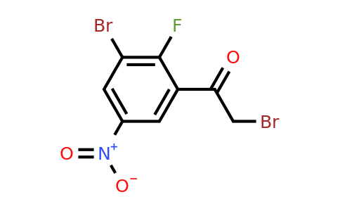 1805507-43-0 | 3'-Bromo-2'-fluoro-5'-nitrophenacyl bromide