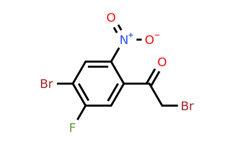 1805507-55-4 | 4'-Bromo-5'-fluoro-2'-nitrophenacyl bromide