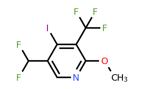 5-(Difluoromethyl)-4-iodo-2-methoxy-3-(trifluoromethyl)pyridine