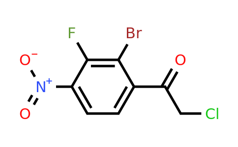 1805507-64-5 | 2'-Bromo-3'-fluoro-4'-nitrophenacyl chloride