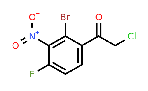 1805507-75-8 | 2'-Bromo-4'-fluoro-3'-nitrophenacyl chloride