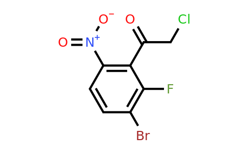 1805507-80-5 | 3'-Bromo-2'-fluoro-6'-nitrophenacyl chloride