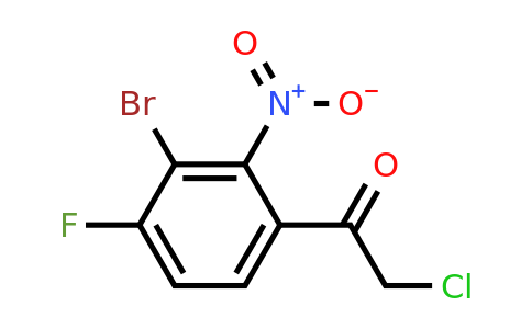 1805507-83-8 | 3'-Bromo-4'-fluoro-2'-nitrophenacyl chloride
