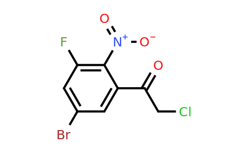 1805507-92-9 | 5'-Bromo-3'-fluoro-2'-nitrophenacyl chloride