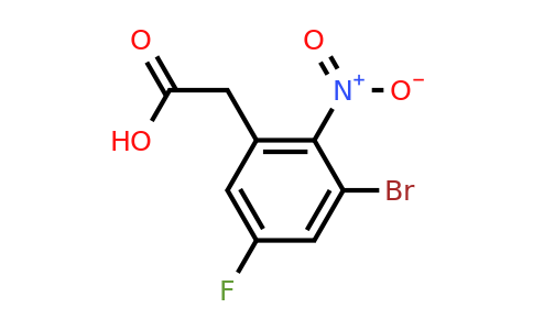 1805508-07-9 | 3-Bromo-5-fluoro-2-nitrophenylacetic acid
