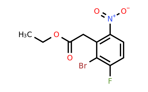 1805508-12-6 | Ethyl 2-bromo-3-fluoro-6-nitrophenylacetate