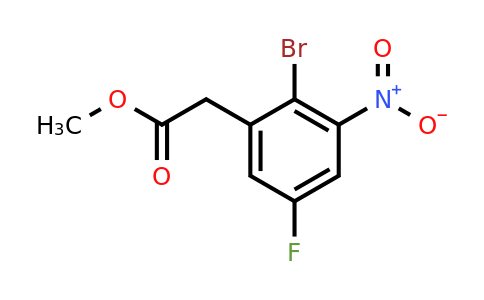 1805508-19-3 | Methyl 2-bromo-5-fluoro-3-nitrophenylacetate