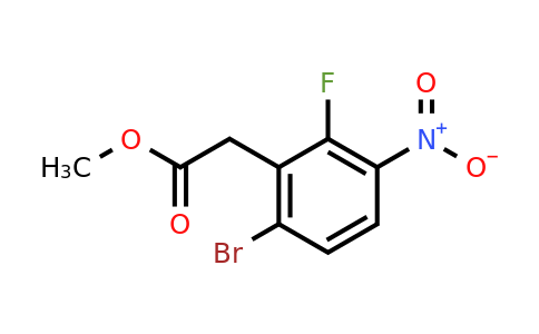 1805508-22-8 | Methyl 6-bromo-2-fluoro-3-nitrophenylacetate