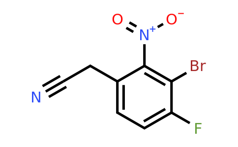 1805508-30-8 | 3-Bromo-4-fluoro-2-nitrophenylacetonitrile