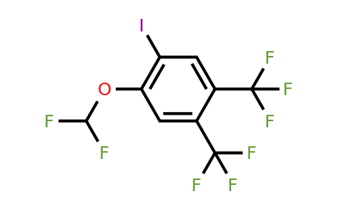 1805508-59-1 | 1,2-Bis(trifluoromethyl)-4-(difluoromethoxy)-5-iodobenzene