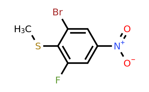 1805508-74-0 | 2-Bromo-6-fluoro-4-nitrothioanisole