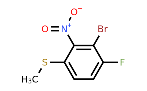 1805508-78-4 | 3-Bromo-4-fluoro-2-nitrothioanisole
