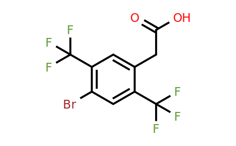 1805508-88-6 | 2,5-Bis(trifluoromethyl)-4-bromophenylacetic acid