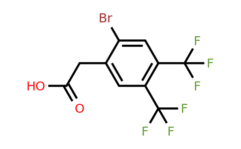 1805508-93-3 | 4,5-Bis(trifluoromethyl)-2-bromophenylacetic acid