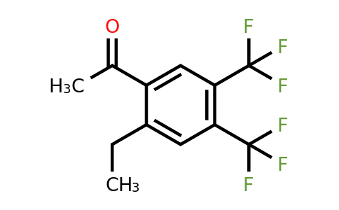 1805509-08-3 | 4',5'-Bis(trifluoromethyl)-2'-ethylacetophenone