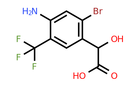 1805510-18-2 | 4-Amino-2-bromo-5-(trifluoromethyl)mandelic acid