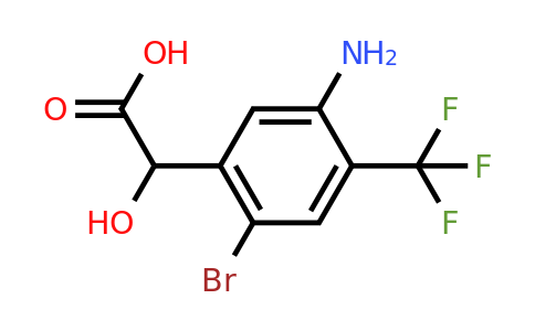 1805510-35-3 | 5-Amino-2-bromo-4-(trifluoromethyl)mandelic acid