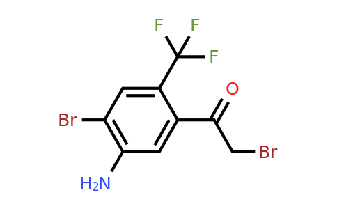 1805510-42-2 | 5'-Amino-4'-bromo-2'-(trifluoromethyl)phenacyl bromide