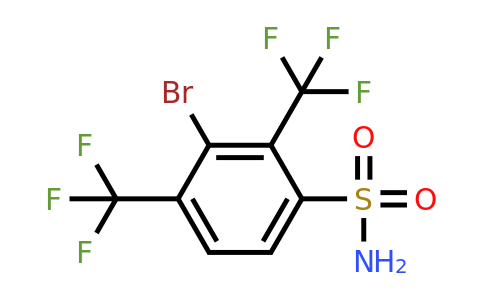 1805510-50-2 | 2,4-Bis(trifluoromethyl)-3-bromobenzenesulfonamide