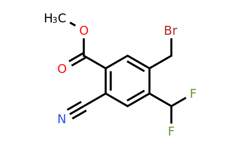 1805510-68-2 | Methyl 5-bromomethyl-2-cyano-4-(difluoromethyl)benzoate