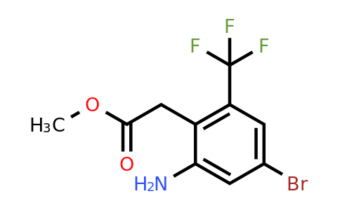 1805510-72-8 | Methyl 2-amino-4-bromo-6-(trifluoromethyl)phenylacetate