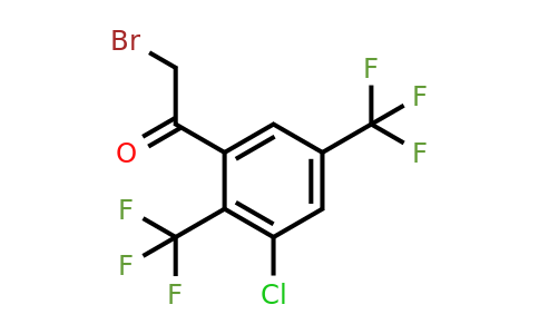 1805511-62-9 | 2',5'-Bis(trifluoromethyl)-3'-chlorophenacyl bromide