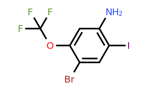 1805512-27-9 | 4-Bromo-2-iodo-5-(trifluoromethoxy)aniline
