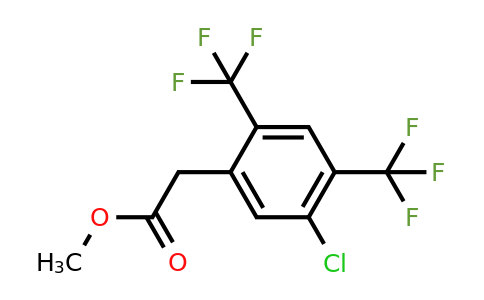 1805512-51-9 | Methyl 2,4-bis(trifluoromethyl)-5-chlorophenylacetate