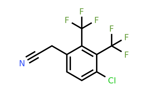 1805512-58-6 | 2,3-Bis(trifluoromethyl)-4-chlorophenylacetonitrile