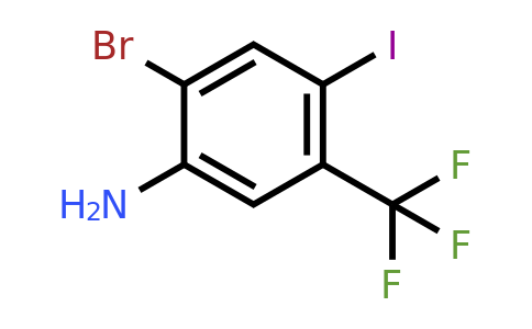 1805512-64-4 | 2-Bromo-4-iodo-5-(trifluoromethyl)aniline