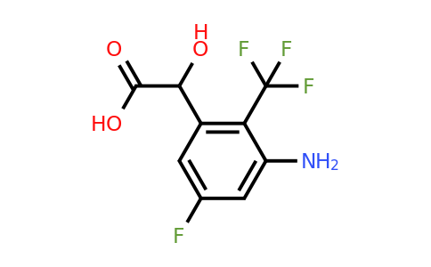 1805512-82-6 | 3-Amino-5-fluoro-2-(trifluoromethyl)mandelic acid