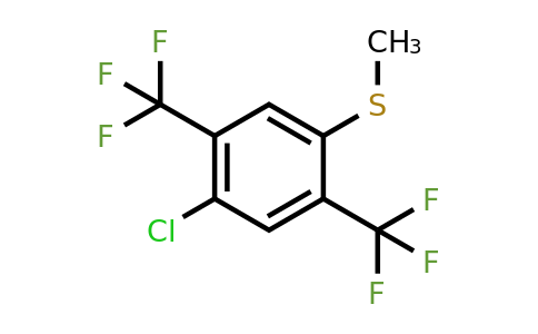 1805512-95-1 | 2,5-Bis(trifluoromethyl)-4-chlorothioanisole