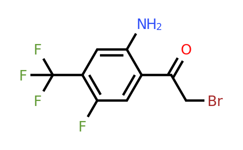 1805513-06-7 | 2'-Amino-5'-fluoro-4'-(trifluoromethyl)phenacyl bromide