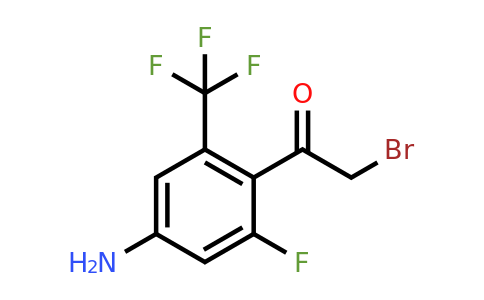 1805513-14-7 | 4'-Amino-2'-fluoro-6'-(trifluoromethyl)phenacyl bromide