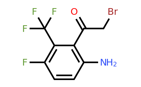 1805513-23-8 | 6'-Amino-3'-fluoro-2'-(trifluoromethyl)phenacyl bromide