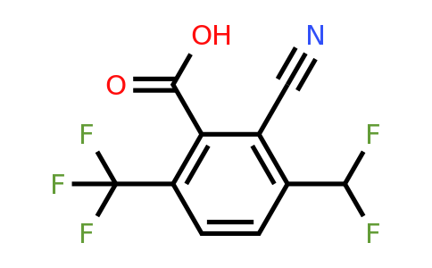 1805513-63-6 | 2-Cyano-3-difluoromethyl-6-(trifluoromethyl)benzoic acid