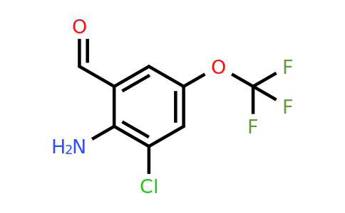 1805514-26-4 | 2-Amino-3-chloro-5-(trifluoromethoxy)benzaldehyde