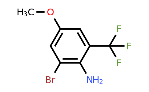 1805514-95-7 | 2-Bromo-4-methoxy-6-(trifluoromethyl)aniline
