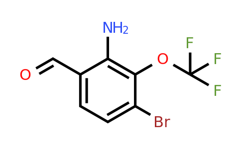 1805515-45-0 | 2-Amino-4-bromo-3-(trifluoromethoxy)benzaldehyde