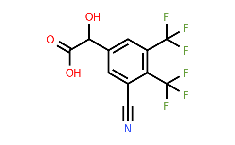 1805515-55-2 | 3,4-Bis(trifluoromethyl)-5-cyanomandelic acid