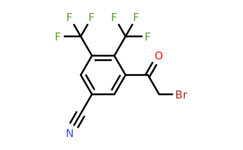 1805515-63-2 | 2',3'-Bis(trifluoromethyl)-5'-cyanophenacyl bromide