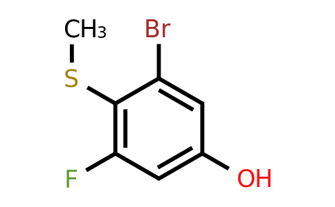 1805515-69-8 | 2-Bromo-6-fluoro-4-hydroxythioanisole