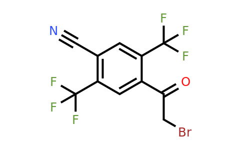 1805515-75-6 | 2',5'-Bis(trifluoromethyl)-4'-cyanophenacyl bromide