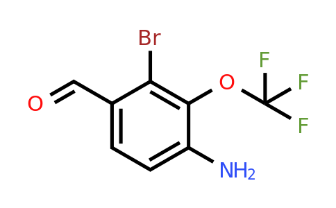 1805515-76-7 | 4-Amino-2-bromo-3-(trifluoromethoxy)benzaldehyde