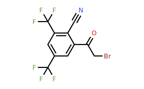 1805515-81-4 | 3',5'-Bis(trifluoromethyl)-2'-cyanophenacyl bromide